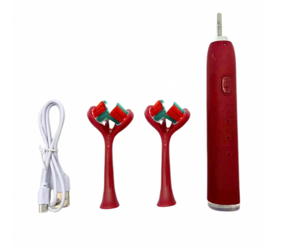 Акумуляторна зубна щітка Electric Toothbrush Best New з подвійною головкою ∙ Ефективна зубна щітка Electric Toothbrush | Зображення 2