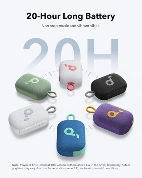 Портативна акустика Anker SoundСore Select 4 Go Red | Зображення 6