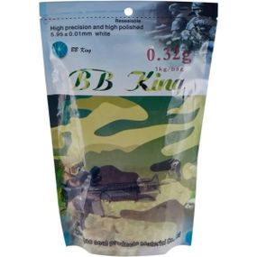 Страйкбольные шарики BB King Normal 6 мм 0,32 г 1кг/уп