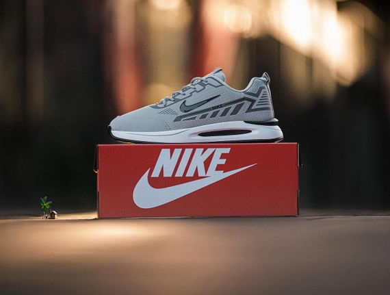 Кросівки чоловічі Nike Grey | Зображення 8