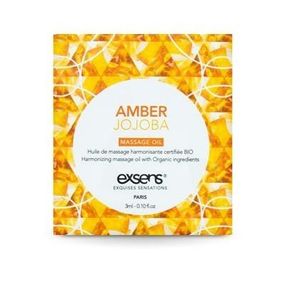 Пробник масажної олії EXSENS Amber Jojoba 3мл (термін до 01.12.2025)