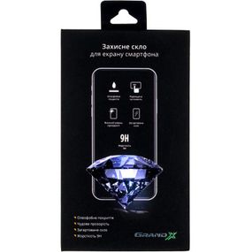 Стекло защитное Grand-X Apple iPhone 14 Pro Max 9D black (AIP14PRM9D)