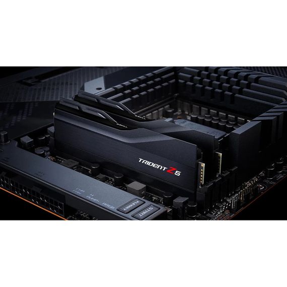 Модуль пам'яті для комп'ютера DDR5 32GB (2x16GB) 5600 MHz Trident Z5 Silver G.Skill (F5-5600J4040C16GX2-TZ5S) | Зображення 4