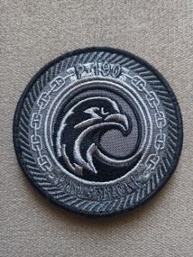 Шеврон Патрульний катер Слов'янськ / сірий