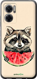 Чохол на Xiaomi Redmi 10 5G Єнотик з кавуном "4605u-3864-2448"