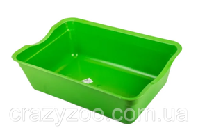 Туалет для котов салатовый 40x28x12 см 61301