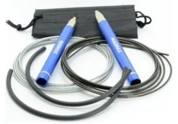 Скакалка швидкісна на підшипниках алюмінієва MadMax MFA-286 Speed jump rope Blue 3 м (MFA-286-BLU-U) | Зображення 1