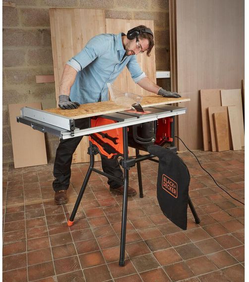 Пила настольная сетевая BLACK+DECKER BES720 | Зображення 1