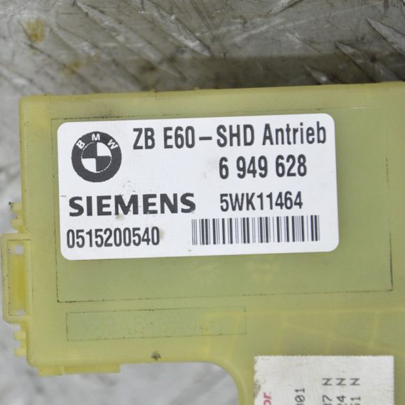 Блок керування моторчиком люка BMW 5 E60 2003-2010 Модуль двигуна люка БМВ е60 6949628 | Зображення 2