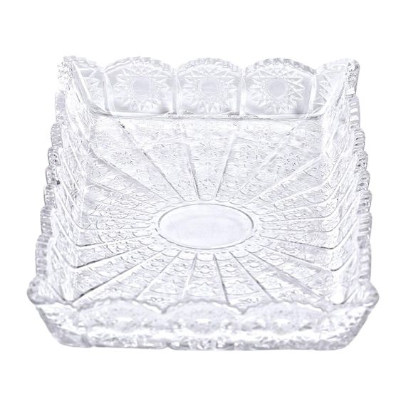 Блюдо для закусок Lirmartur скляне 28,6*16,5*3 см HP-YH-26 | Зображення 4