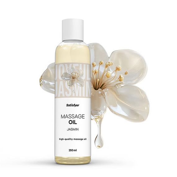 Розпродаж!!! Масажна олія Satisfyer Massage Oil Jasmin 250 мл (термін 30.04.2027) | Зображення 1