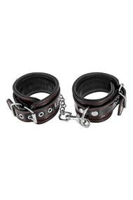 Наручники Fetish Tentation Premium Patent leather handcuffs Sex Aura