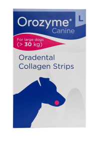 Жувальні смужки для собак Orozyme для гігієни ротової порожнини, розмір L для великих порід від 30 кг