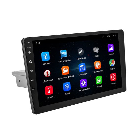 Магнитола 1 din 10.1" Lesko 10216A большой экран 1/16 GB GPS Wi-Fi Андроид поддержка камеры заднего вида | Зображення 1
