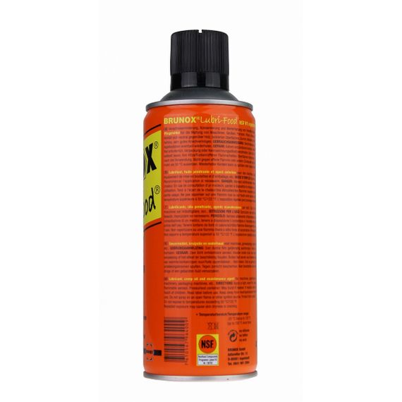 Brunox Lubri Food мастило універсальне спрей 400ml | Зображення 1