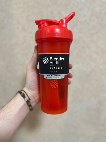 Спортивний шейкер BlenderBottle Classic Loop PRO 28oz/820ml Red (500482) | Зображення 3
