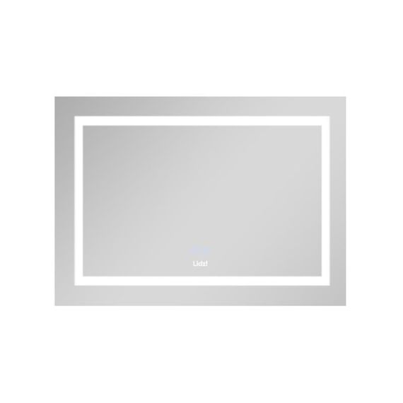 Дзеркало Lidz Kubis 800х600 з LED-підсвічуванням Touch, з антизапотіванням, з димером, рег. яскравості LD78LF9047400 | Зображення 3