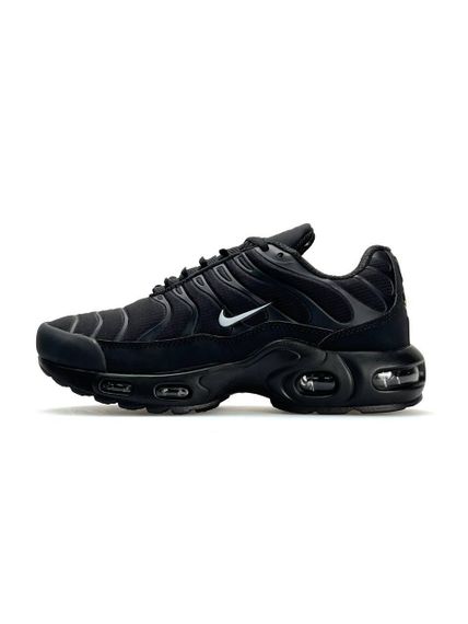 Кросівки Air Max Tn Plus Black White Swoosh весна / літо / осінь В3329 39 25 см | Зображення 1