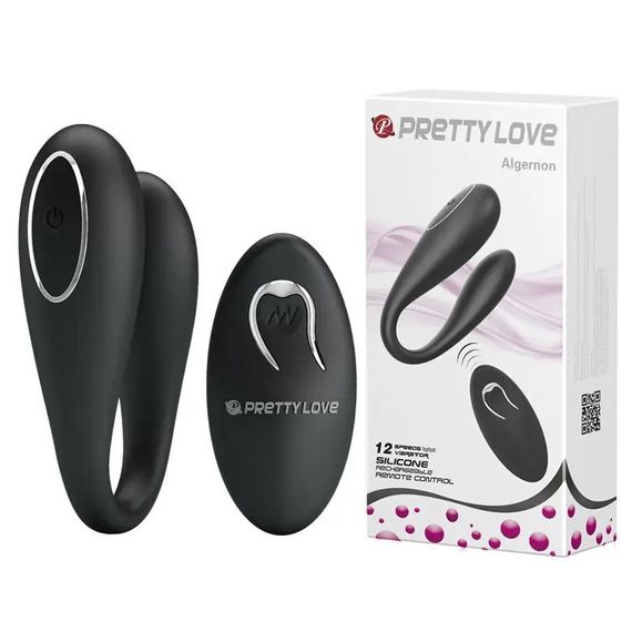 Вибратор для двоих PRETTY LOVE ALGERNON, BI-014582W-1 Sex Aura