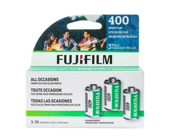 Фотопленка цветная Fujifilm 400 Color Negative Film 135-36 x 1 | Зображення 1
