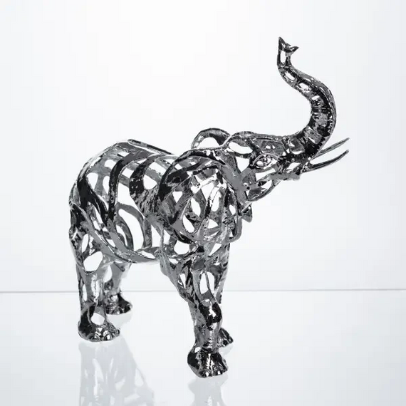 Декоративная фигурка Elephant 25х10х25 см металлическая HP-7-10 | Зображення 2