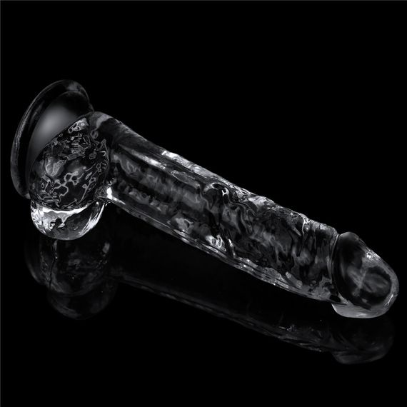 Фалоімітатор - Flawless Clear Dildo 7.5" Clear Sex Aura | Зображення 6