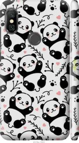 Чохол на Xiaomi Redmi Note 6 Pro Панди "4318m-1551-2448"