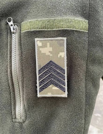Погон ЗСУ старший сержант Піксель