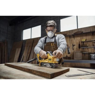 Шлифовальная машина DeWALT XR Li-Ion 18 В, 198-320 м/мин, лента 75х533 мм (без АКБ и ЗУ) (DCW220N) | Зображення 4