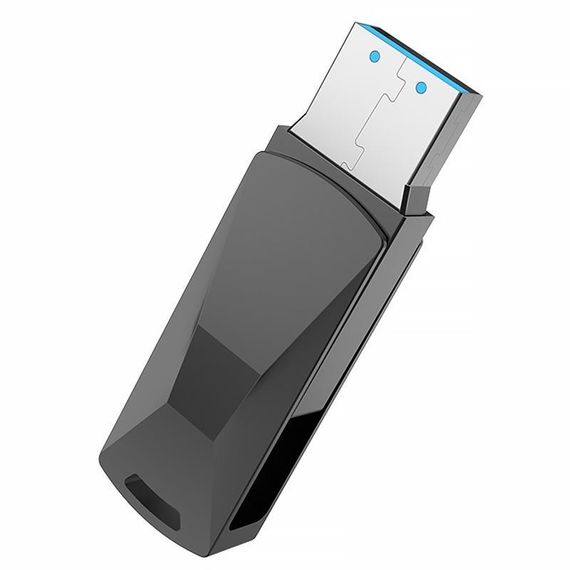 Флеш-накопитель Hoco UD5 USB 3.0 — 16GB Серый | Зображення 1