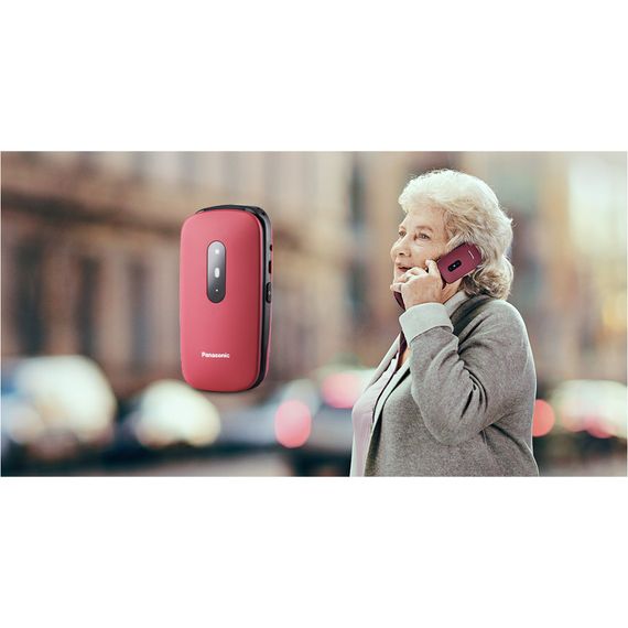 Мобільний телефон Panasonic KX-TU446 Red (KX-TU446EXR) | Зображення 7