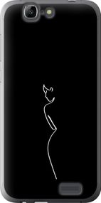 Чехол на Huawei Ascend G7 Силуэт1 "4590u-147-17620"