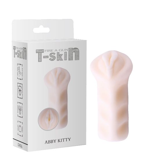 Мастурбатор Вагіна Chisa T-skin Abby Kitty, тілесний Sex Aura | Зображення 1