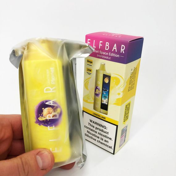 ELF BAR Planet 25000. Лимон Лайм (Lemon Lime) | Зображення 4