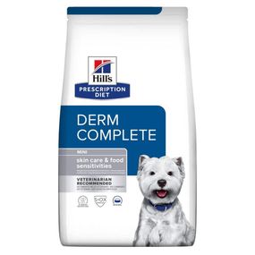 Hill’s Prescription Diet Derm Complete Mini Сухий корм для собак малих порід при харчовій алергії та атопічном