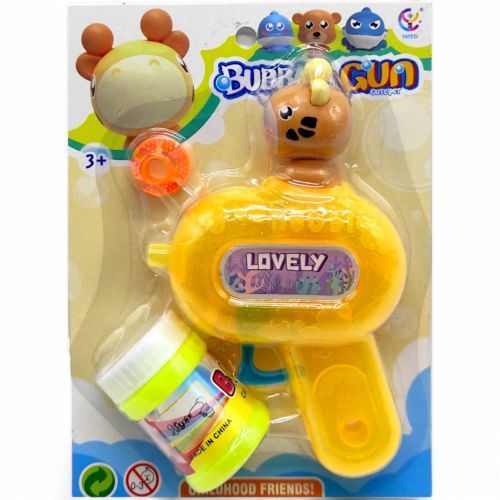 Пистолет с мыльными пузырями "Жирафа", механический