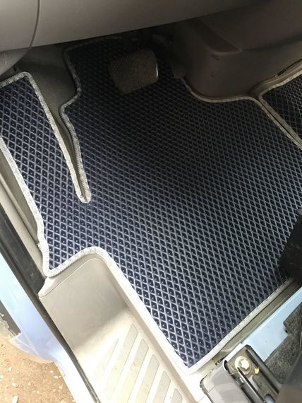 Коврики EVA V1 (черные) для Volkswagen Crafter 2006-2017 гг | Зображення 1