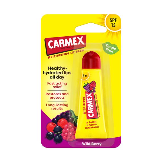 Бальзам для губ Carmex Moisturising Lip Balm SPF 15 - Wild Berry (10 g)