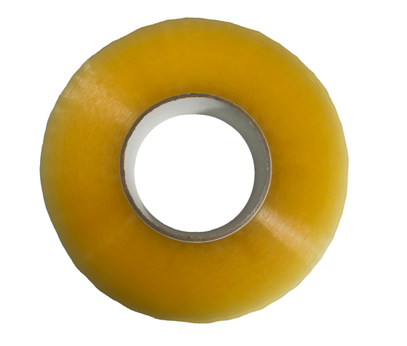 Скотч прозорий 55 мкм 45мм*450 метрів клейка стрічка пакувальна | Зображення 3