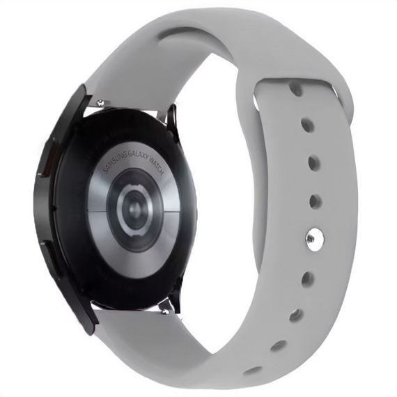 Силіконовий ремінець Sport для Smart Watch 20mm Сірий / Stone