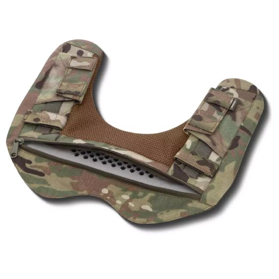 Демпфер плечовий Ukrarmor для плитоноски, накладки плечові амортизуючі Cordura, тактичний ЗСУ, страйкбол, колір Мультикам | Зображення 1