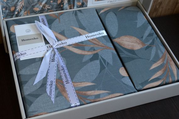 Постельное белье First Choice Homesko Ranforce семейный 160 х 220 см Karel Green | Зображення 2