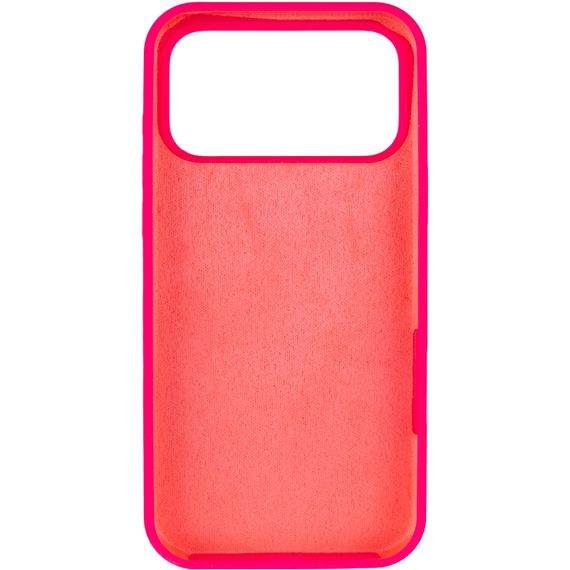Чохол Silk Full Protective (AA) NO LOGO для Apple iPhone 17 Pro / 18 Pro (6.3") Рожевий / Barbie pink | Зображення 2