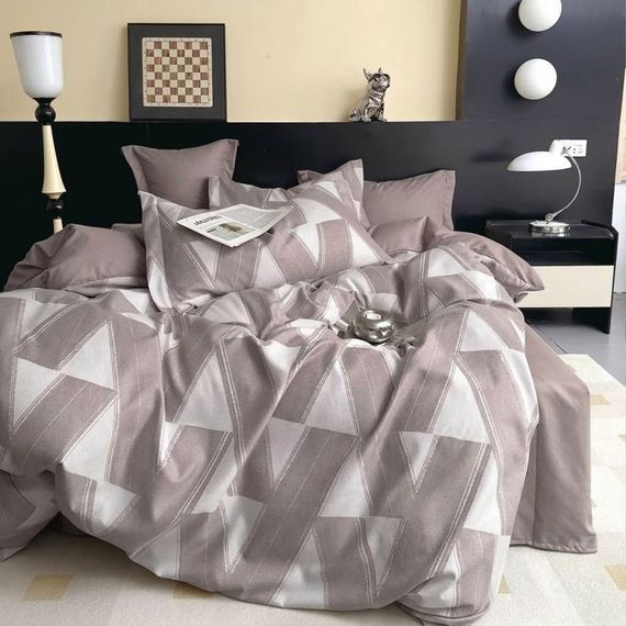 Постільна білизна полуторна з фланелі Mallory Home Print 5 21997 150х210 см