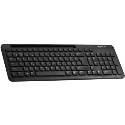 Клавиатура Xtrike ME KB-303 Wireless/Bluetooth UA Black (KB-303UA) | Зображення 1