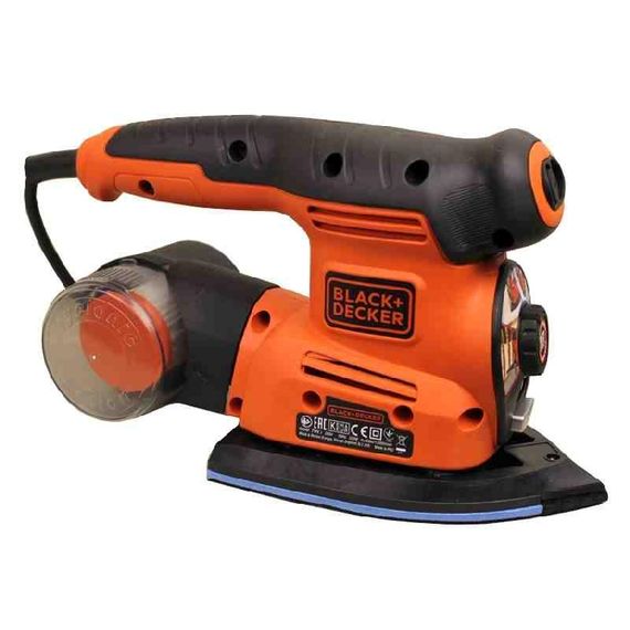 Шліфмашина ексцентрикова мережева BLACK+DECKER KA280K | Зображення 2