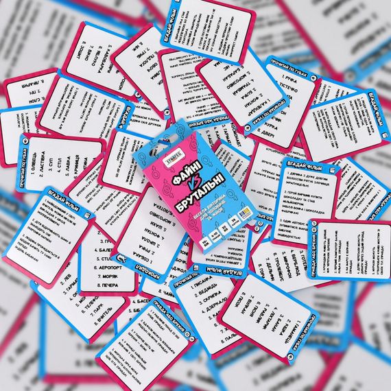 Карточная игра "Милые vs Брутальные" 30953, 36 карточек | Зображення 1