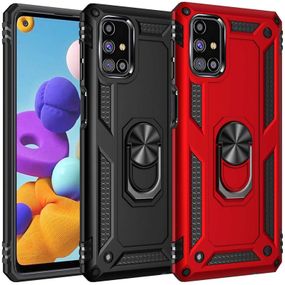 Ударостійкий чохол Serge Ring for Magnet для Samsung Galaxy M31s