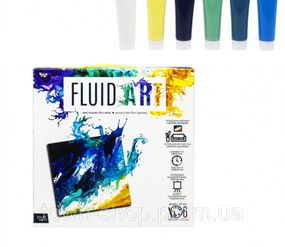 Набор креативного творчества "Fluid ART" FA-01-01-2-3-4-5, 5 видов ( FA-01-02)