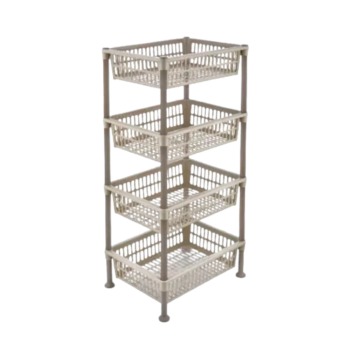 Етажерка прямокутна на 4 полиці Nostalgia ELIF